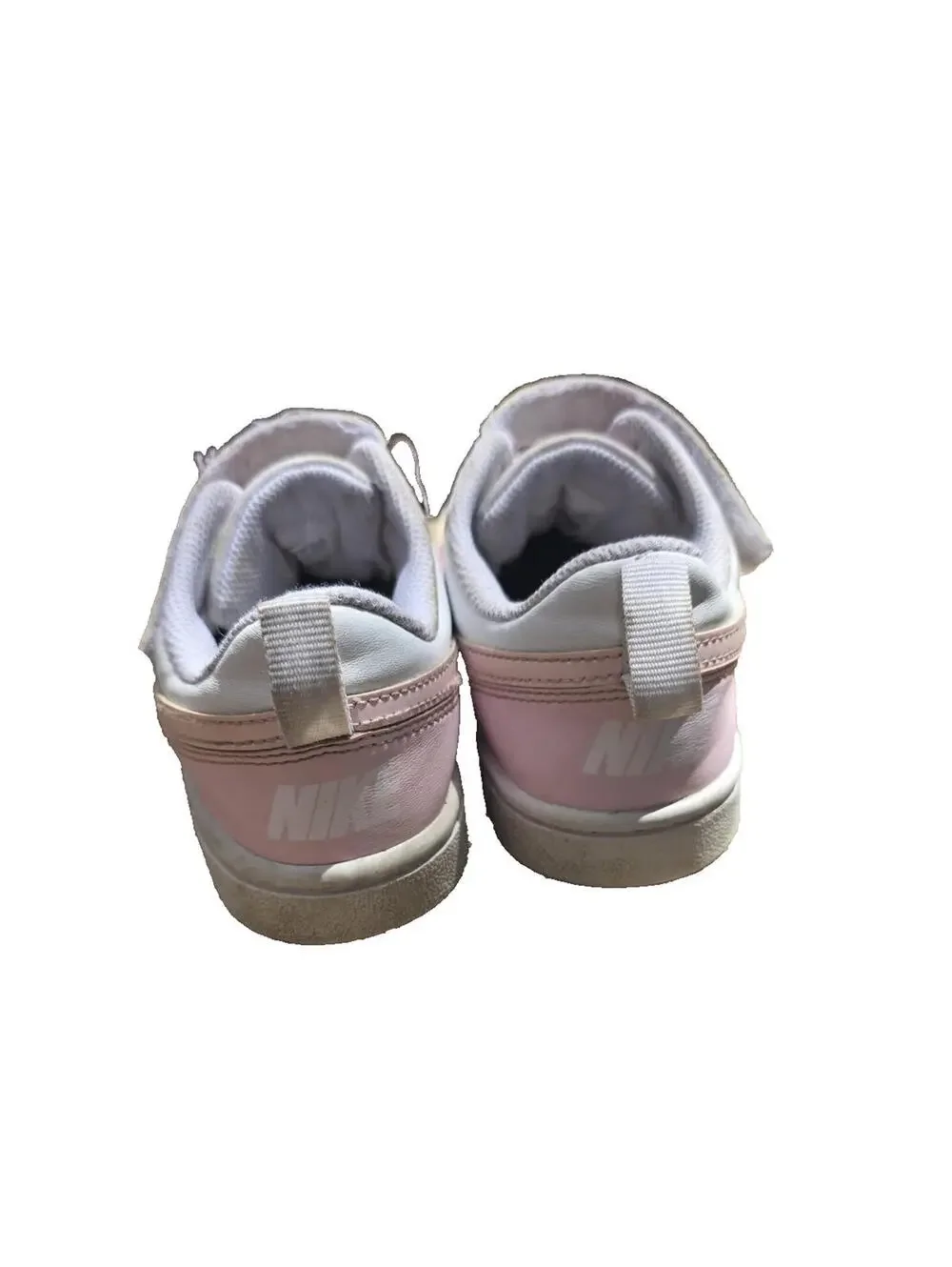 Nike Girls Court Borough Recraft Low Top Sneaker Pink Size 1